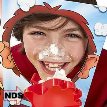 Slagroom Katapult – Taart-in-gezicht Spel